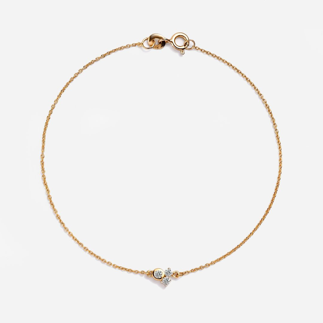 Versa Trinity Lab Grown Diamond Bracelet – RachelGalley