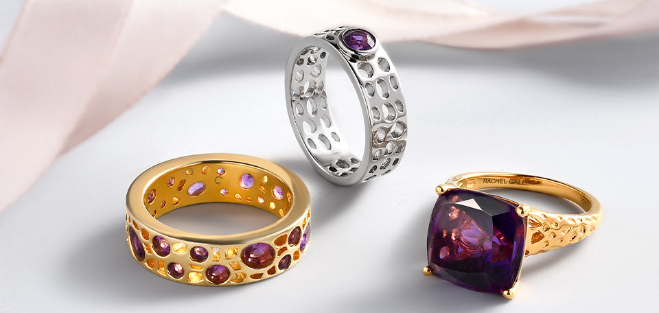 Amethyst Rings