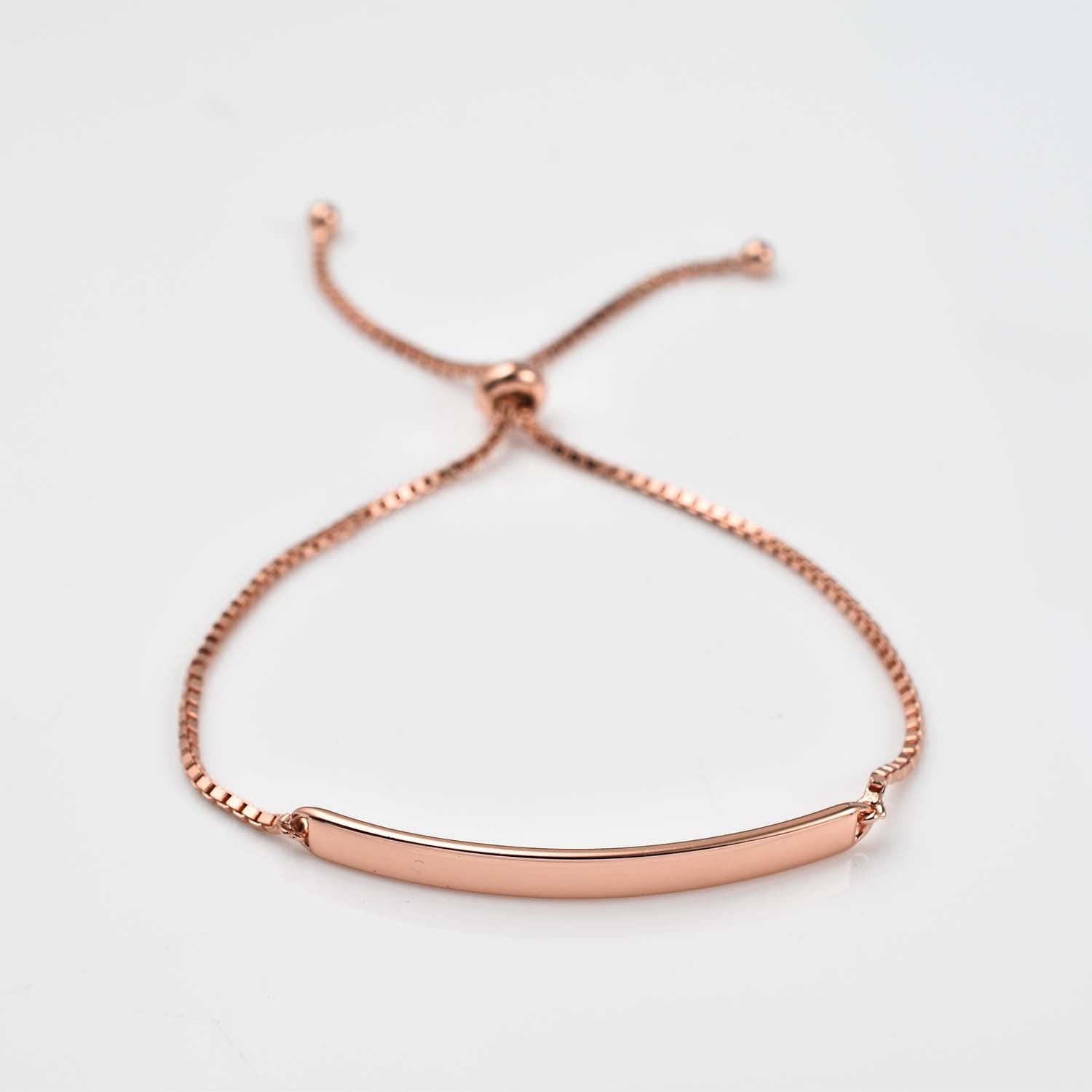 Engravable Bar Bracelet + Engravable Bar Necklace