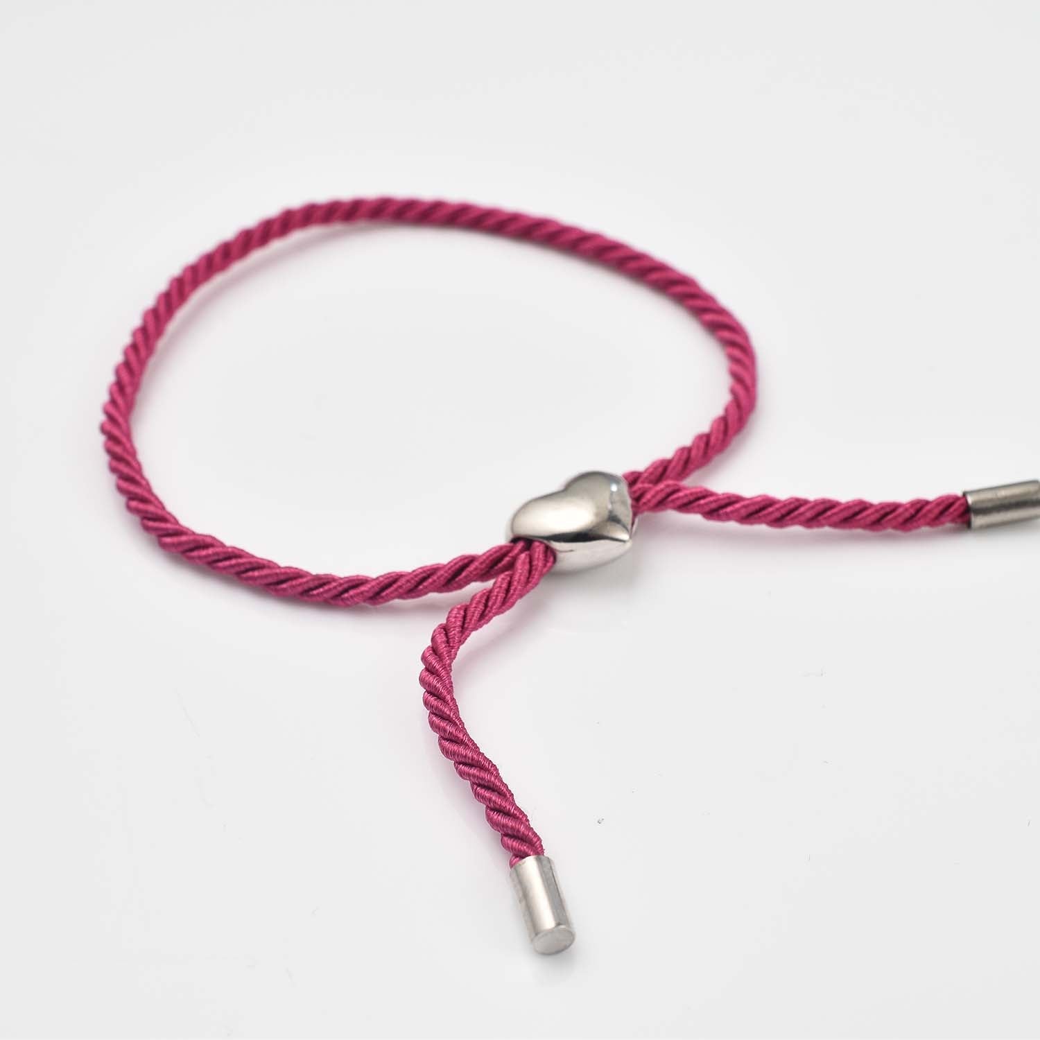 Amore Heart Adjustable Knot Bracelet