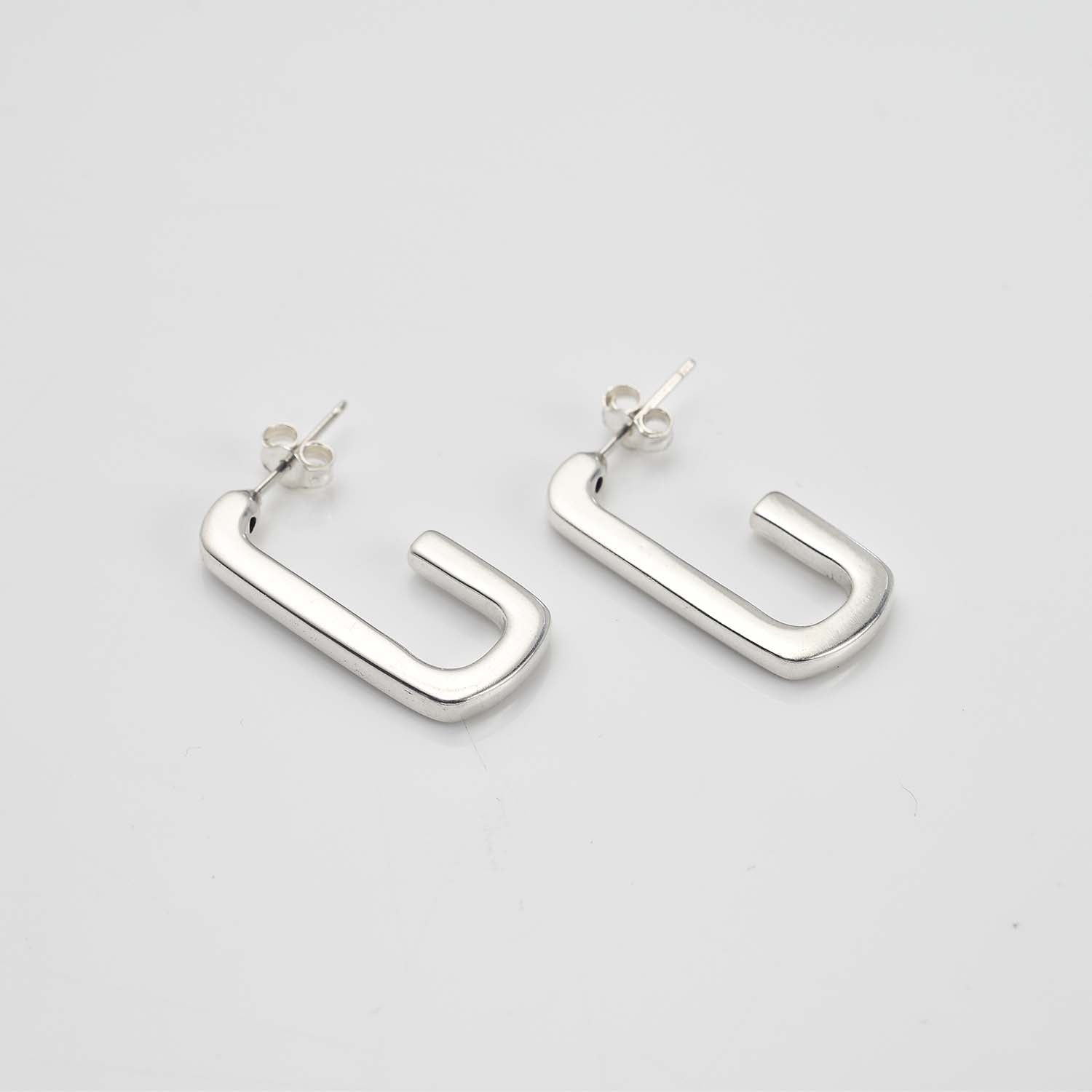 Molto Hook Stud Earrings + Taffy J Luxe Hoops