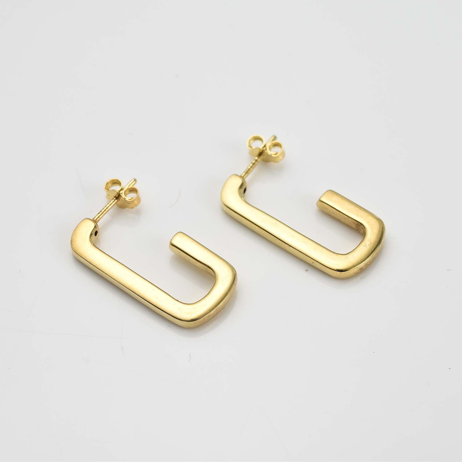 Molto Hook Stud Earrings + Taffy J Luxe Hoops