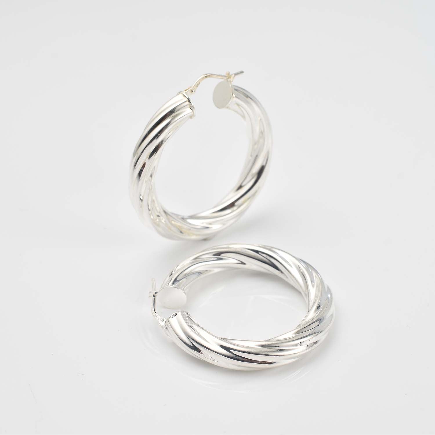 Essential Spiral Creole Hoops