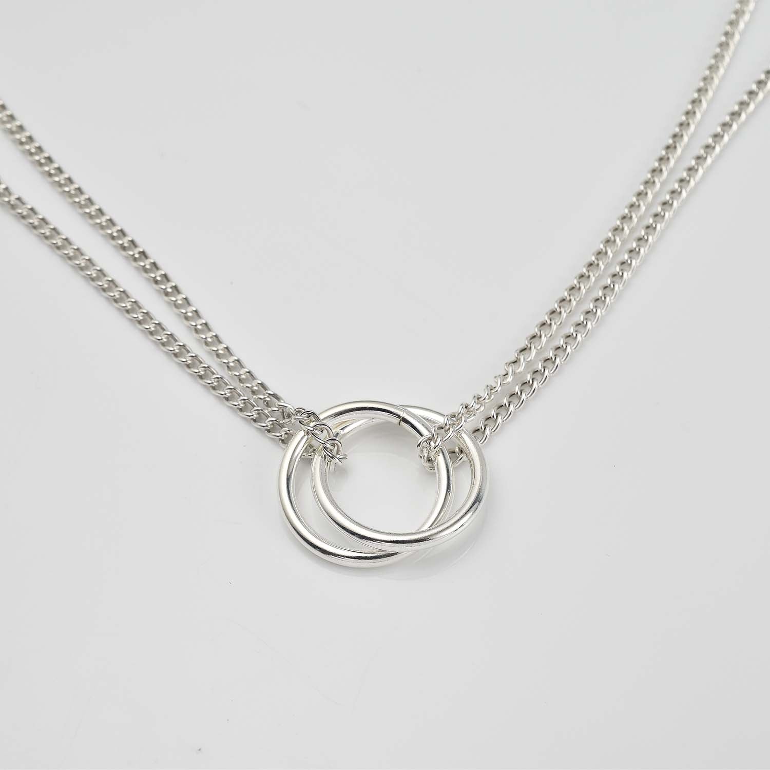 Molto Dual Wave Chain Necklace