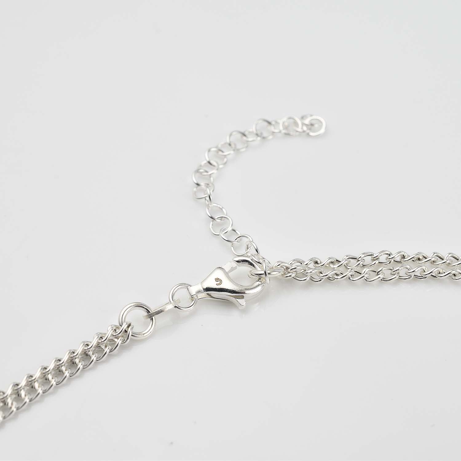 Molto Dual Wave Chain Necklace + Molto Wave Dual Chain Bracelet