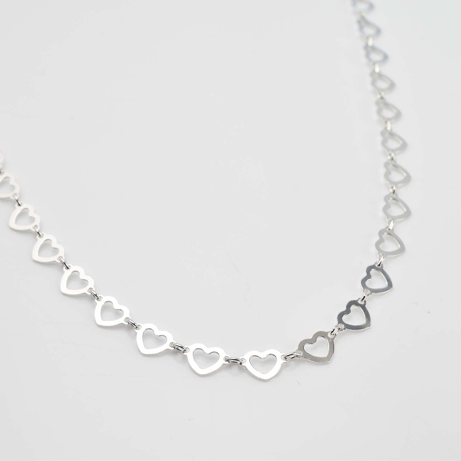 Amore Hearts Infinity Necklace