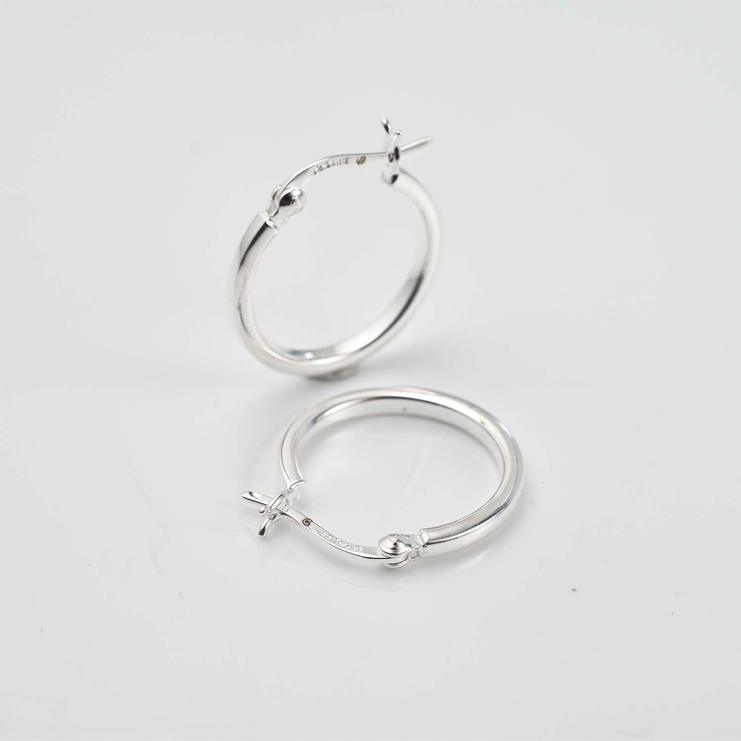 Square Hoop Creole Earrings