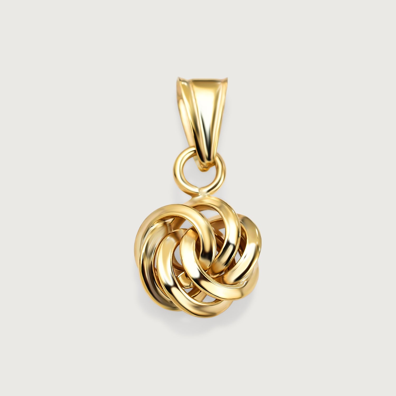 9k Yellow Gold Rose Petals Stud Earrings+ Rose Petals Pendant in 9K Gold + Diamond Cut Curb Link 9K Gold Chain