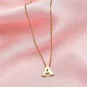 9K Gold Initial Necklace – RachelGalley