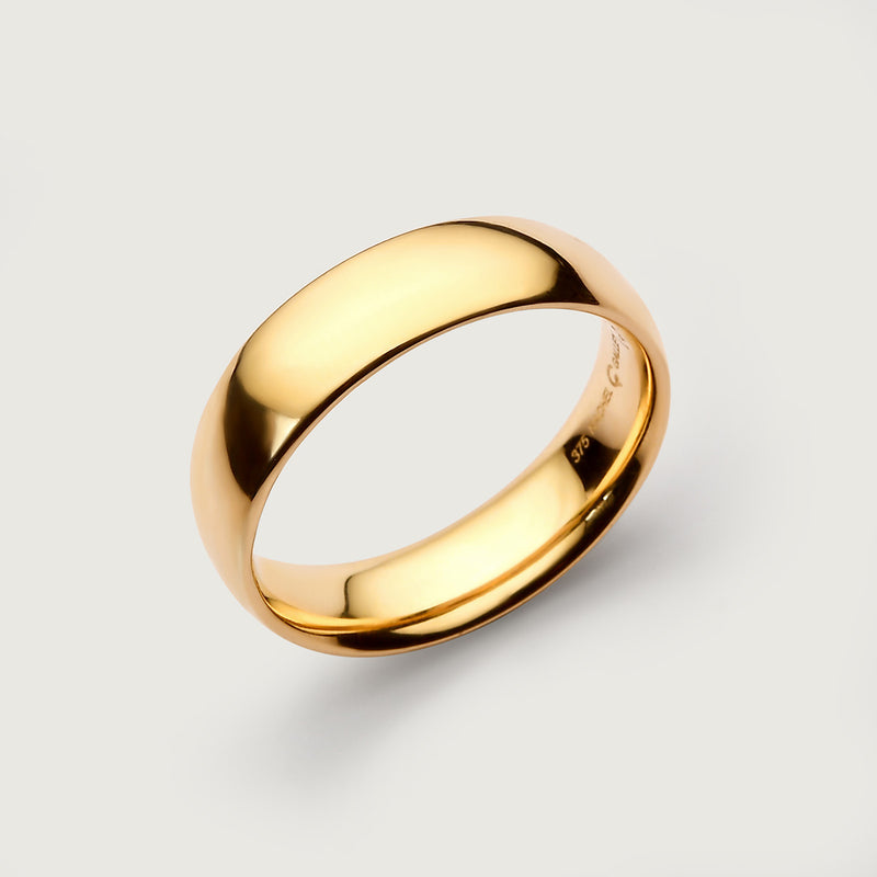 Limitless 9K Gold Band Ring