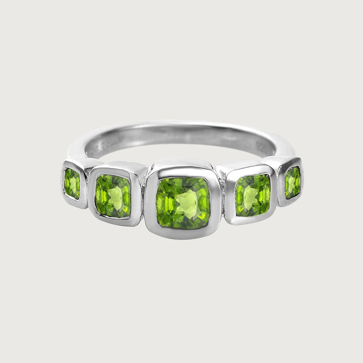 Candy Peridot 5 Stone Ring,7757067, 7757068, 7757069, 7757070, 7757071, 7757072, 7757073, 7757074, 7757075