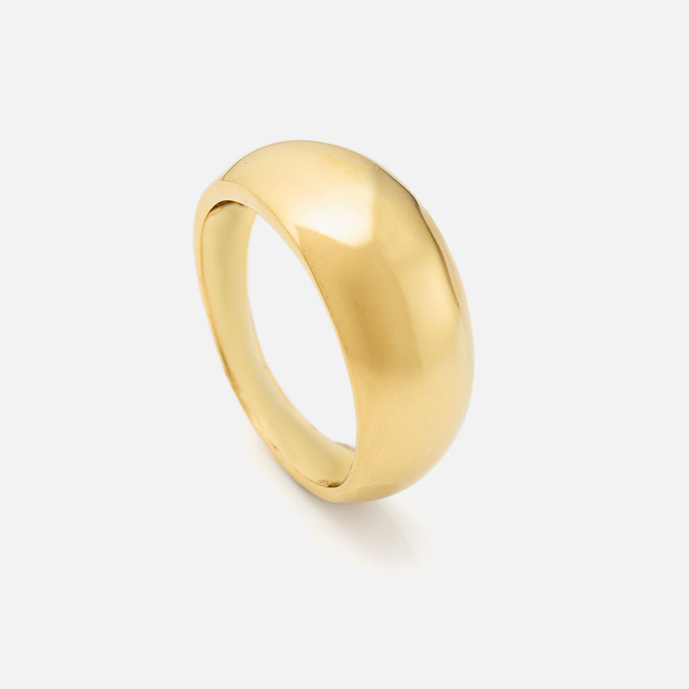 Gold Dome Ring in 9K Gold,7824223,7824224,7824225,7824226,7824227,7824228,7824229,7824230,7824231