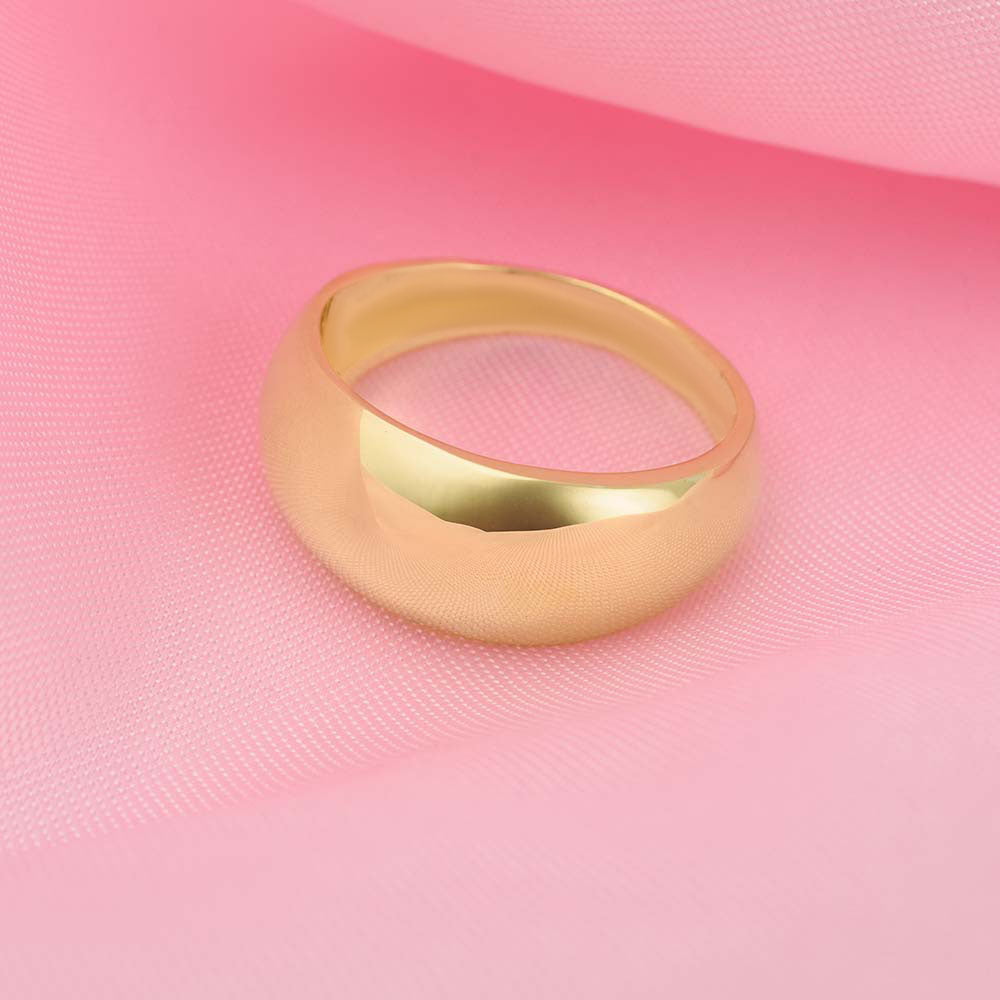 Gold Dome Ring in 9K Gold,7824223,7824224,7824225,7824226,7824227,7824228,7824229,7824230,7824231