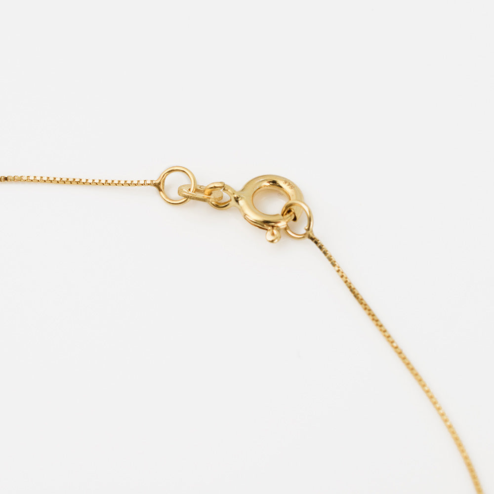 9K Gold Secret Heart Necklace, 7824141