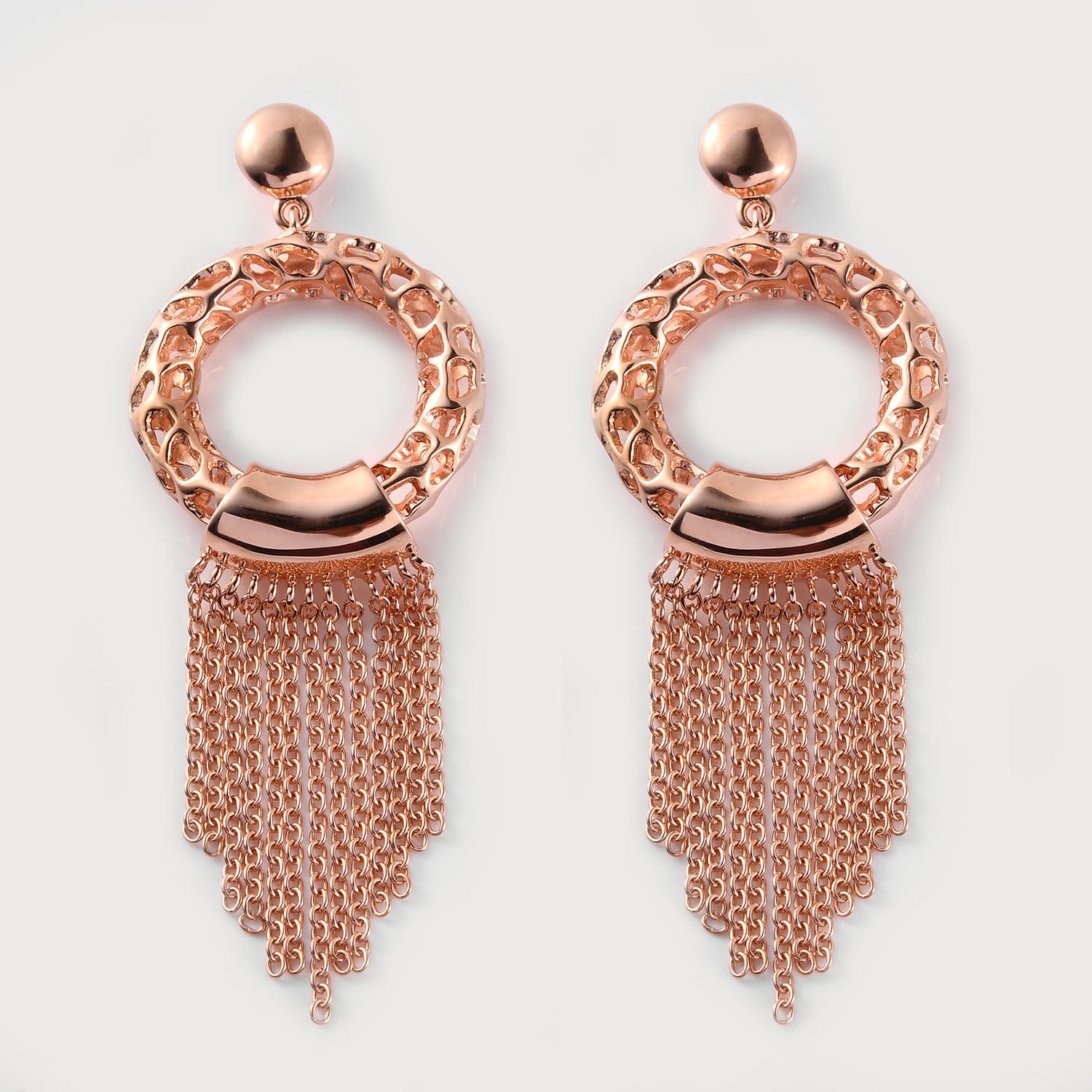 Allegro Tassel Drop Earrings + Rachel Galley Signature Allegro Bangle