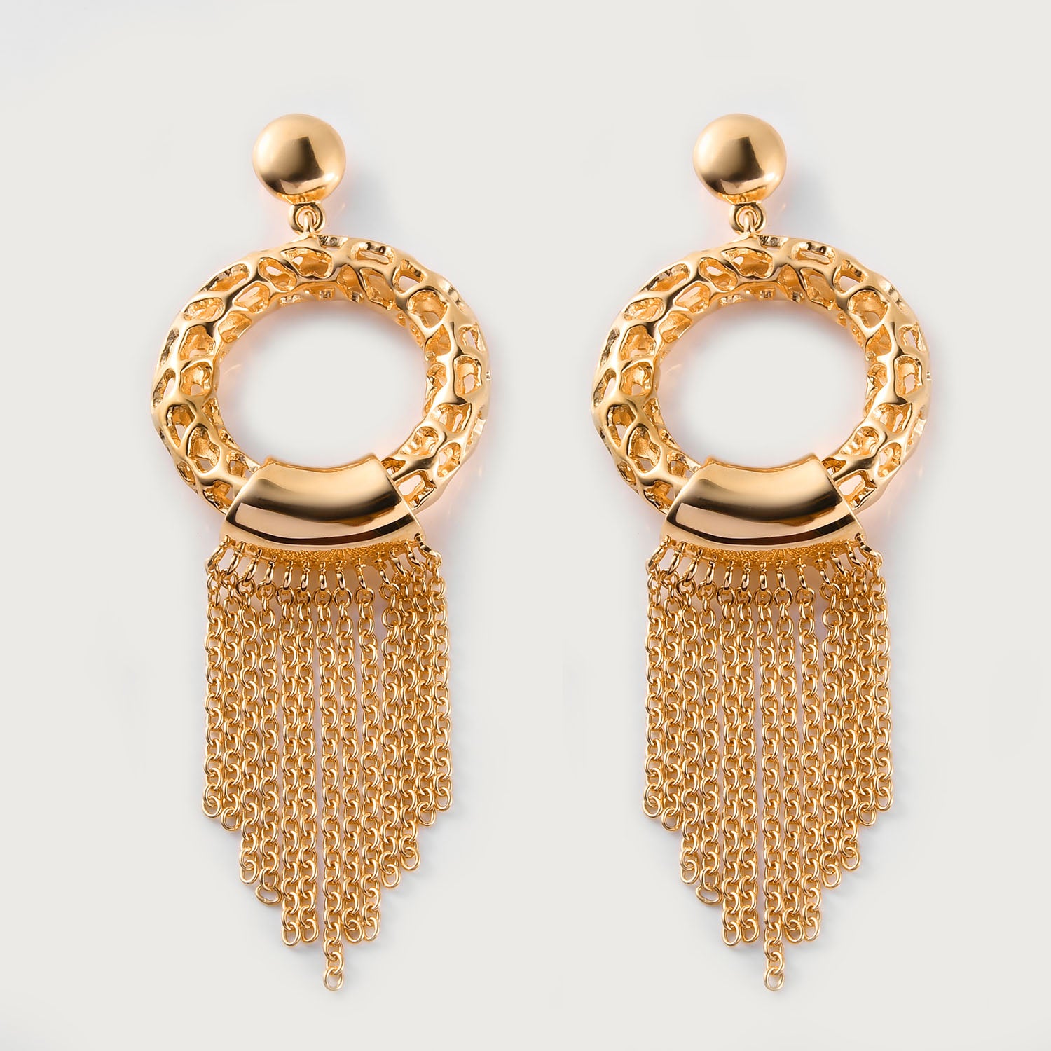 Allegro Tassel Drop Earrings + Rachel Galley Signature Allegro Bangle