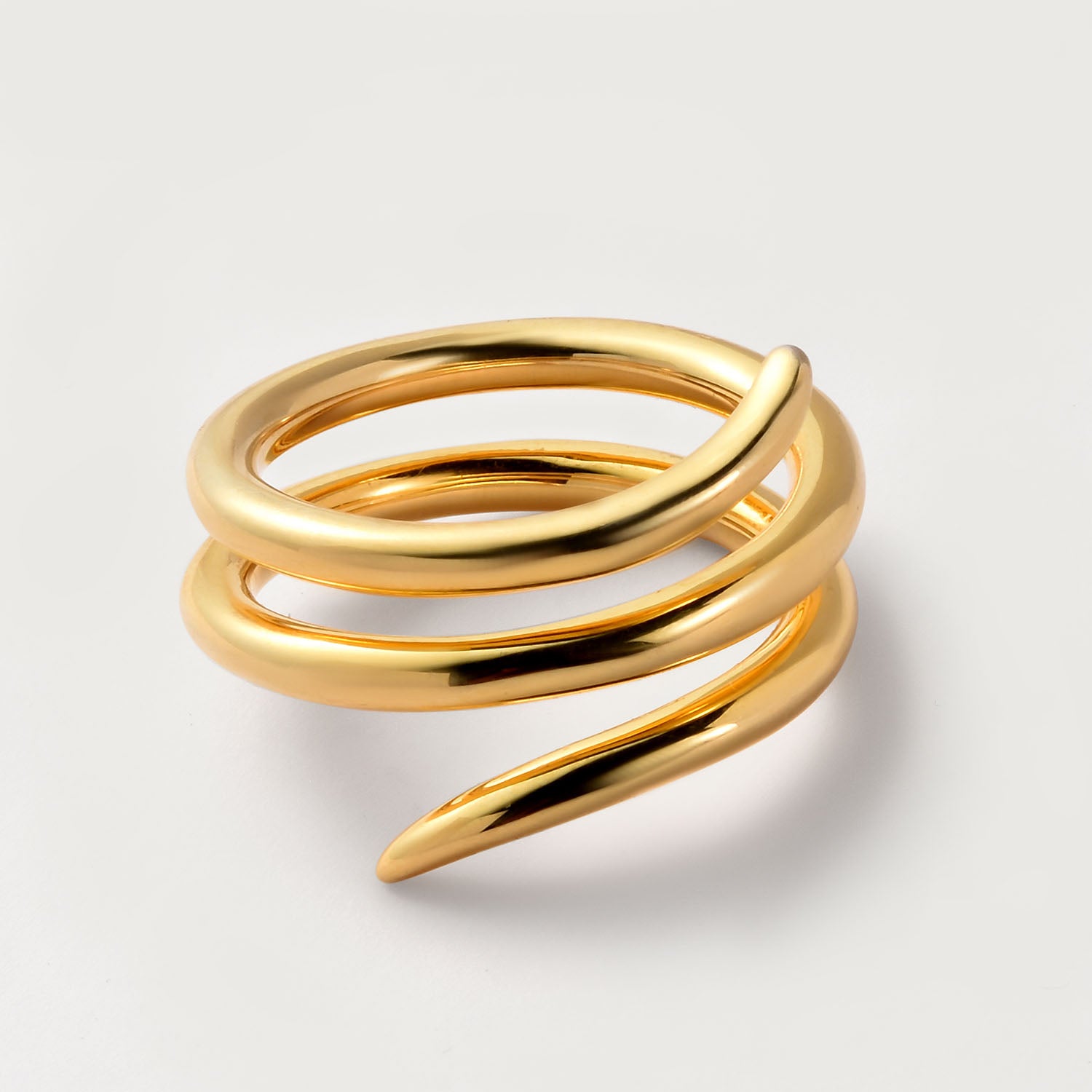 Molto Spiral Wrap Bangle + Molto Spiral Wrap Ring