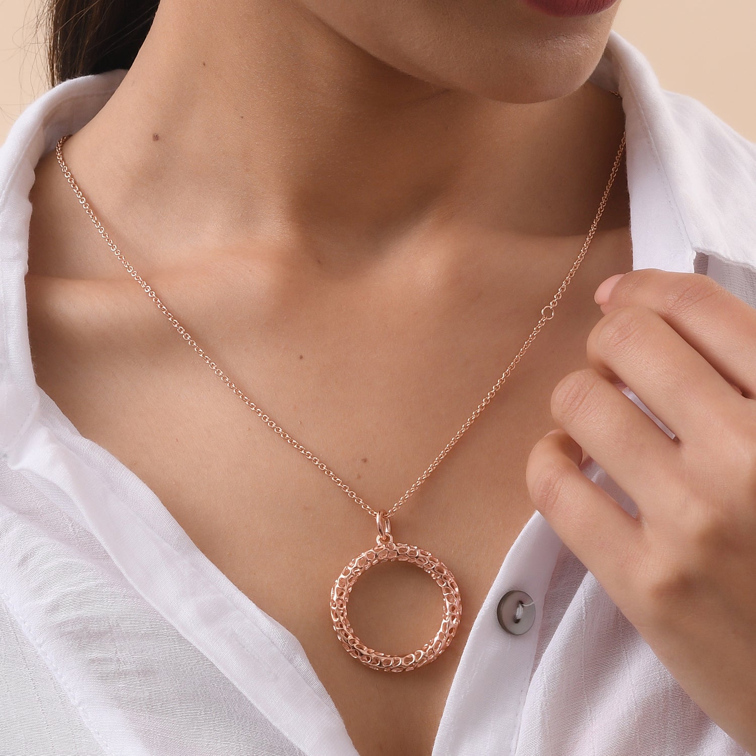 Allegro Ring + Allegro Circle of Life Pendant