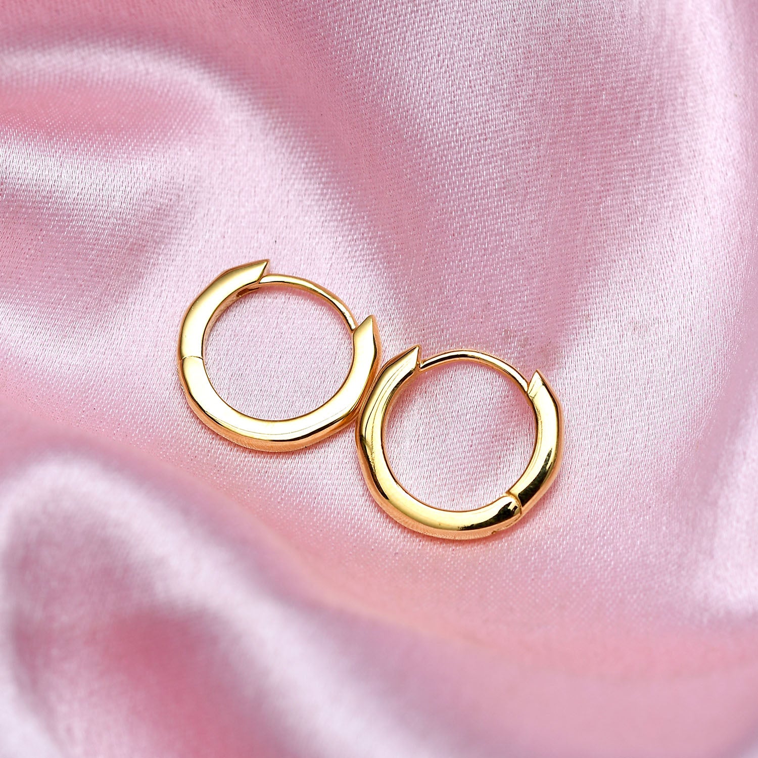 Molto Huggie Hoop Earrings + Grecian Eternity Mini Hoops