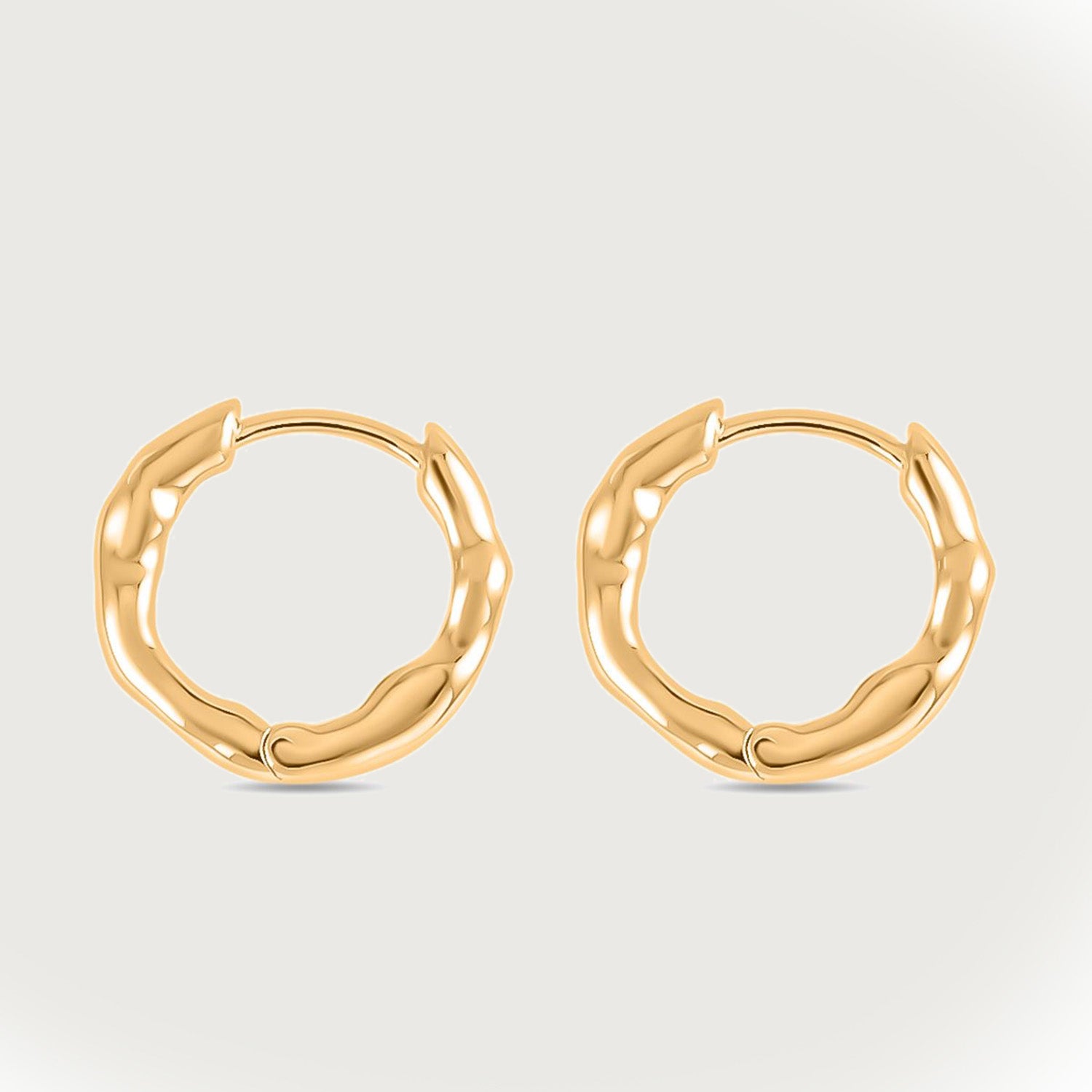 Grecian Eternity Mini Hoops + Molto Drip Huggie Hoops