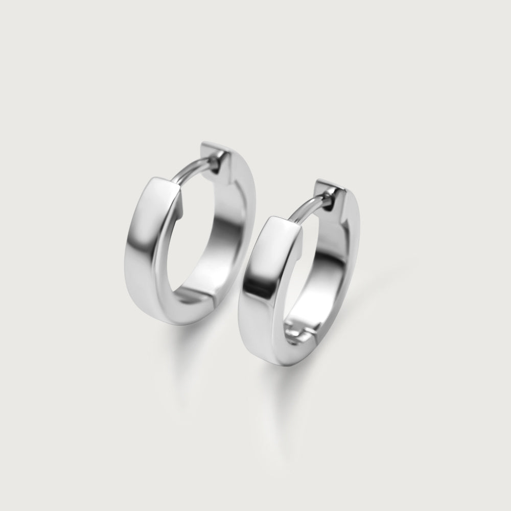 Molto Huggie Hoop Earrings + Grecian Eternity Mini Hoops