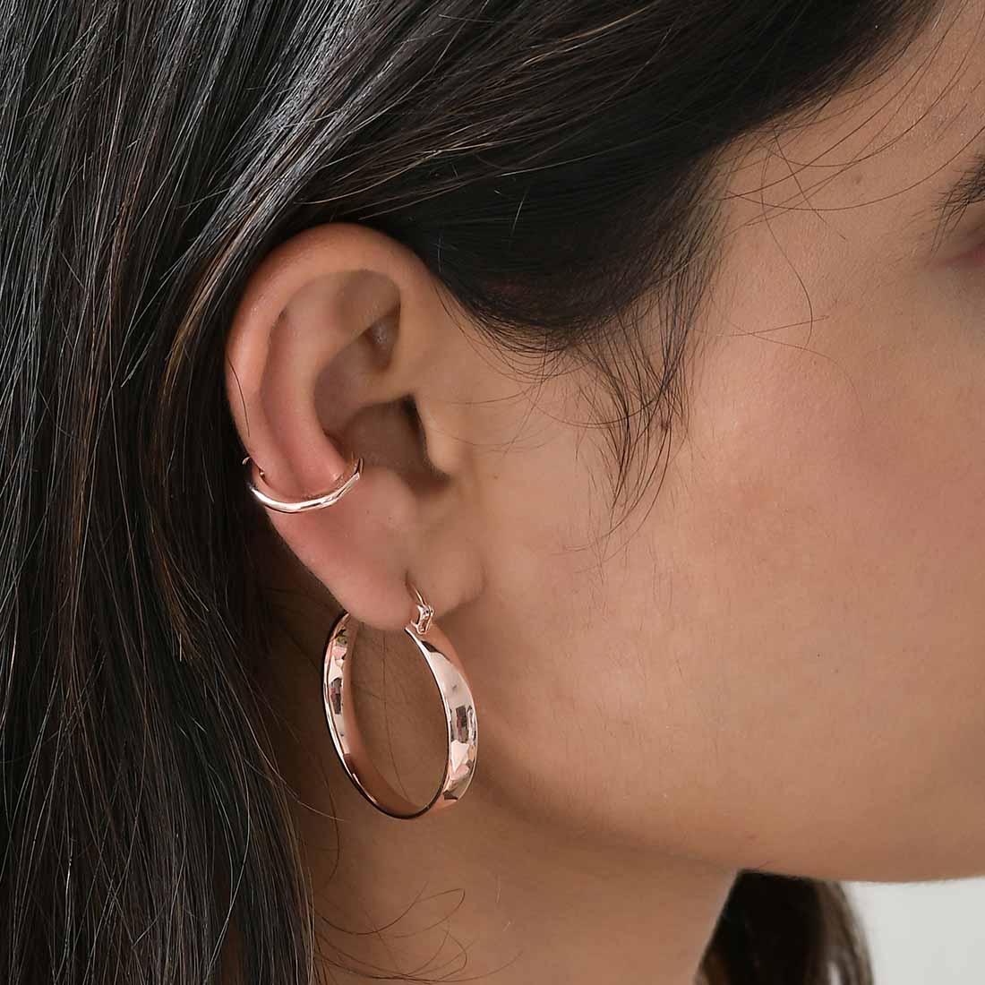 Molto Huggie Hoop Earrings + Grecian Eternity Mini Hoops