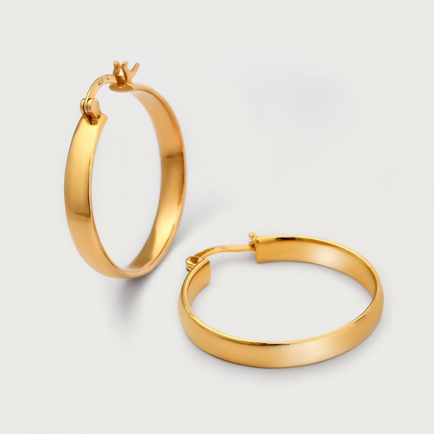 Molto Large Hoop Earrings & Spike Hook Earrings Collection