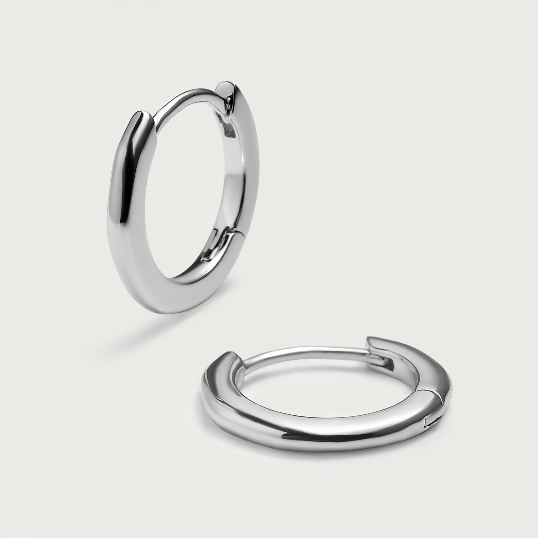 Molto Huggie Hoop Earrings + Grecian Eternity Mini Hoops