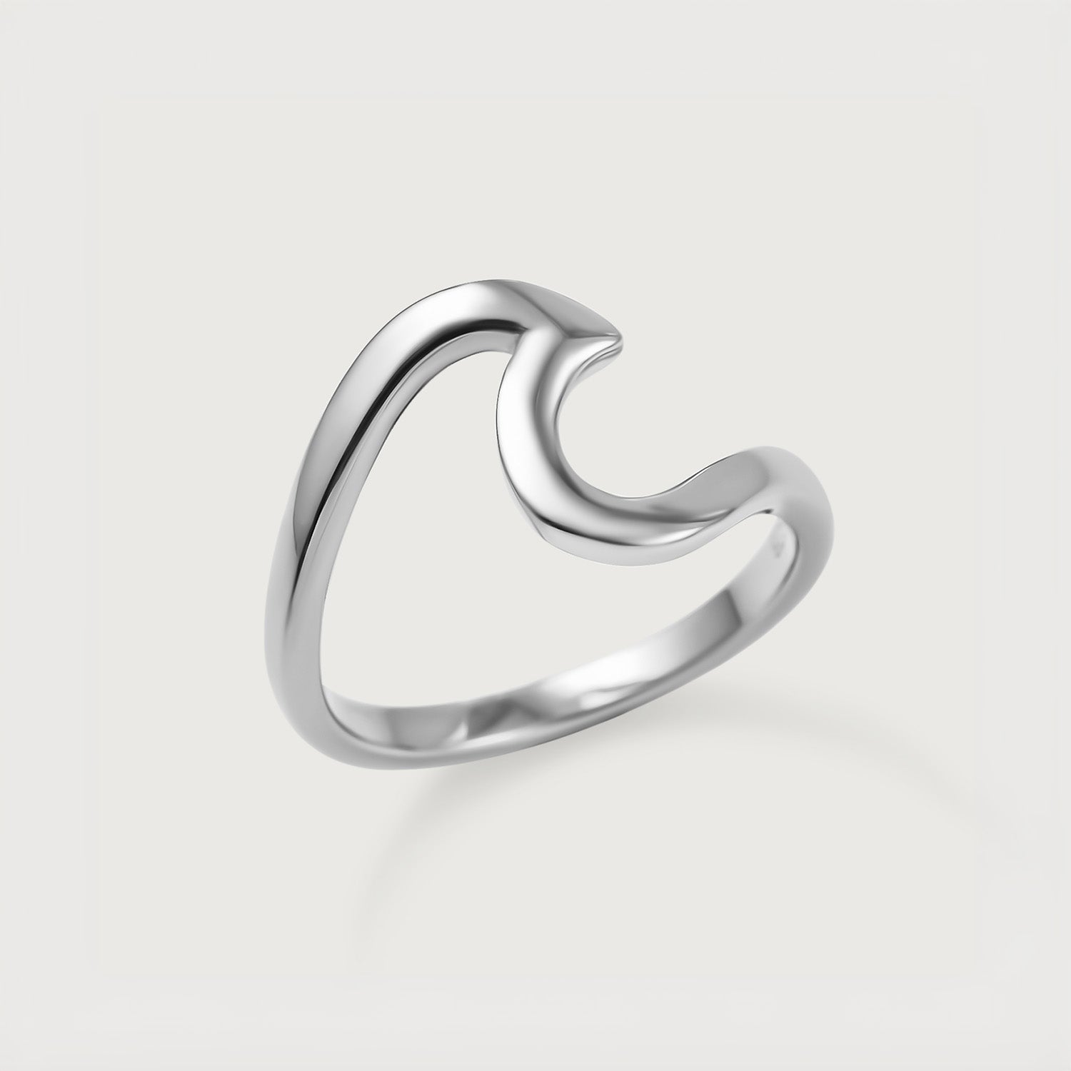 Molto Initial Charm Pendants + Molto Wave Ring