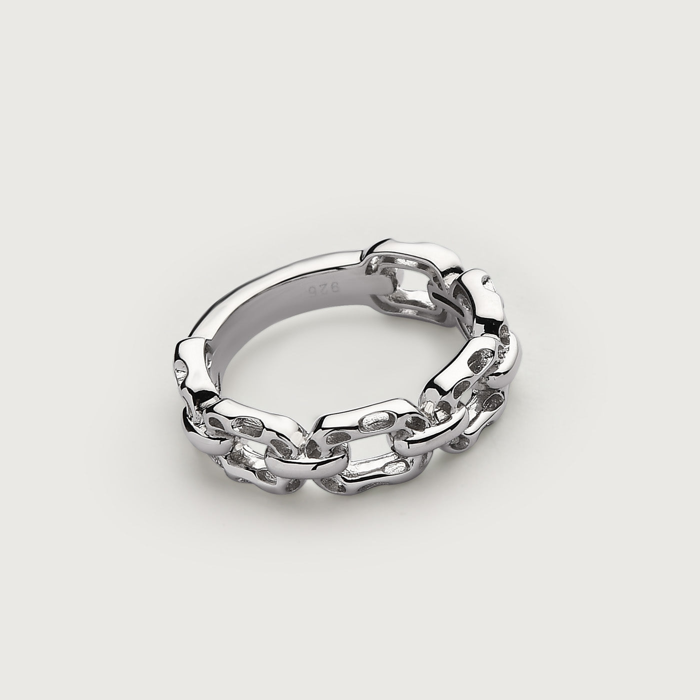 Allegro Small Link Ring + Allegro Link Charm Bracelet