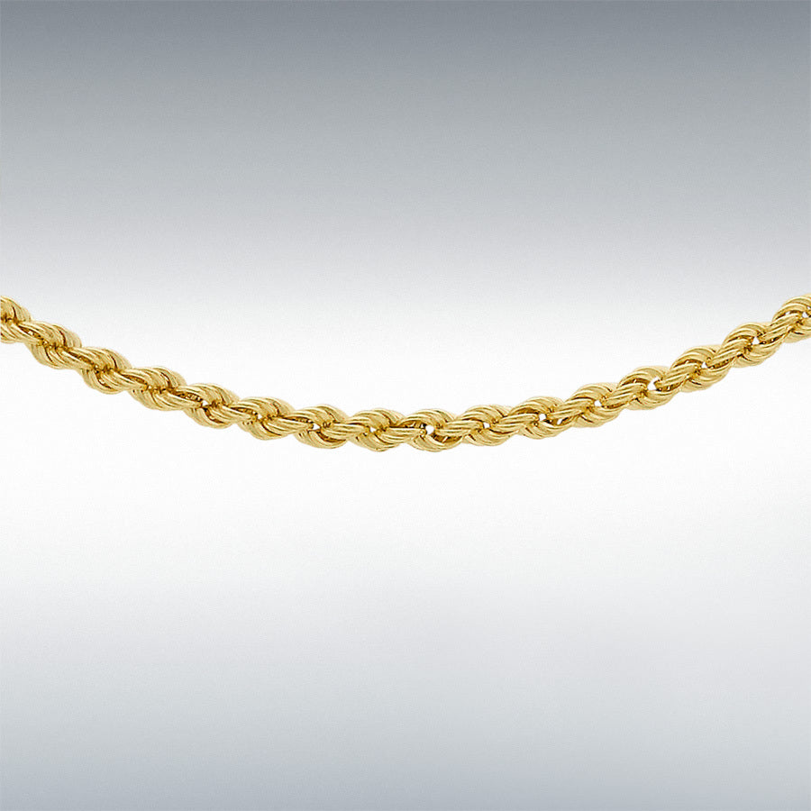 Gold Essential Gold Rope Chain Necklace – RachelGalley