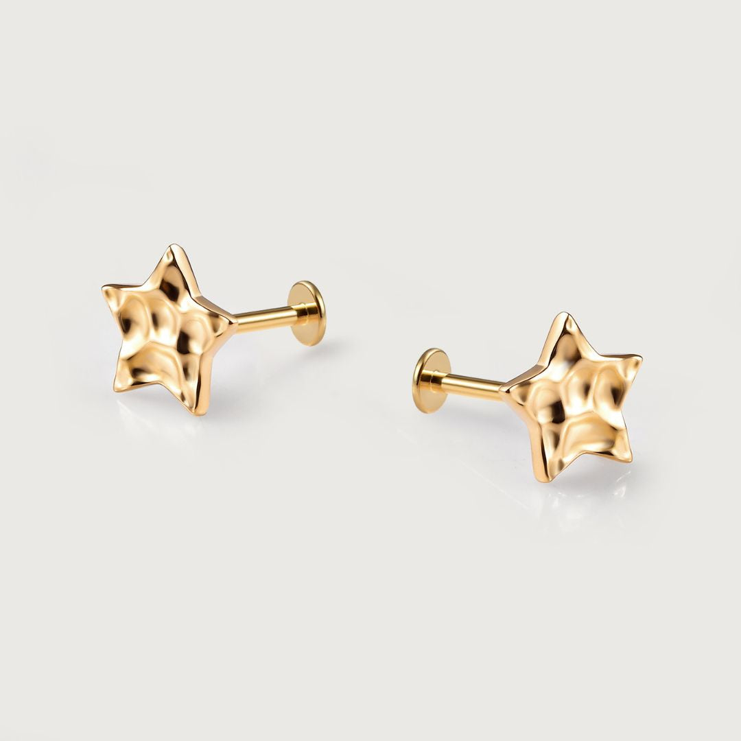 Grecian Star Sleep Stud Earrings