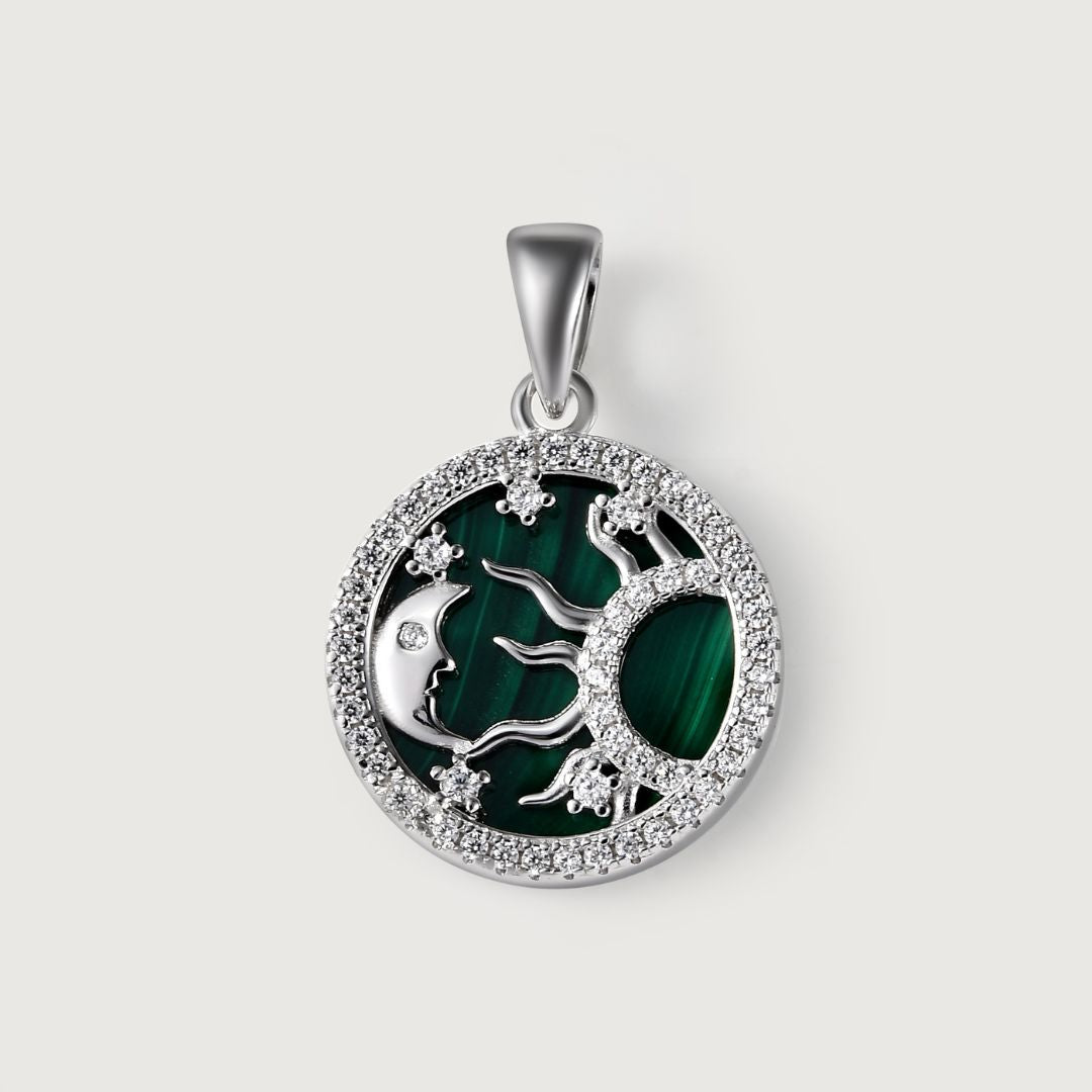 Celestial Dreams Malachite Pendant