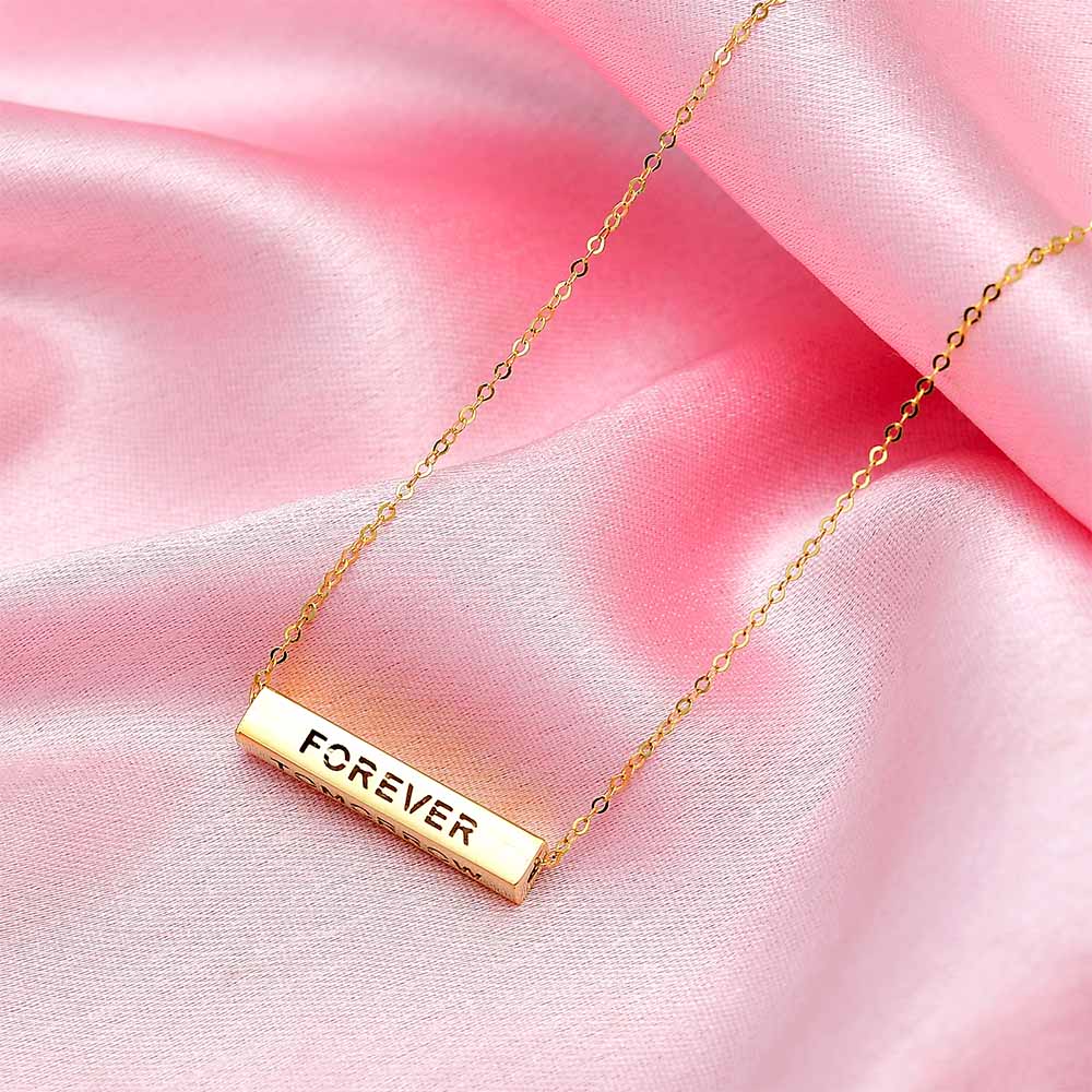 Longevity Gold Necklace,7824159