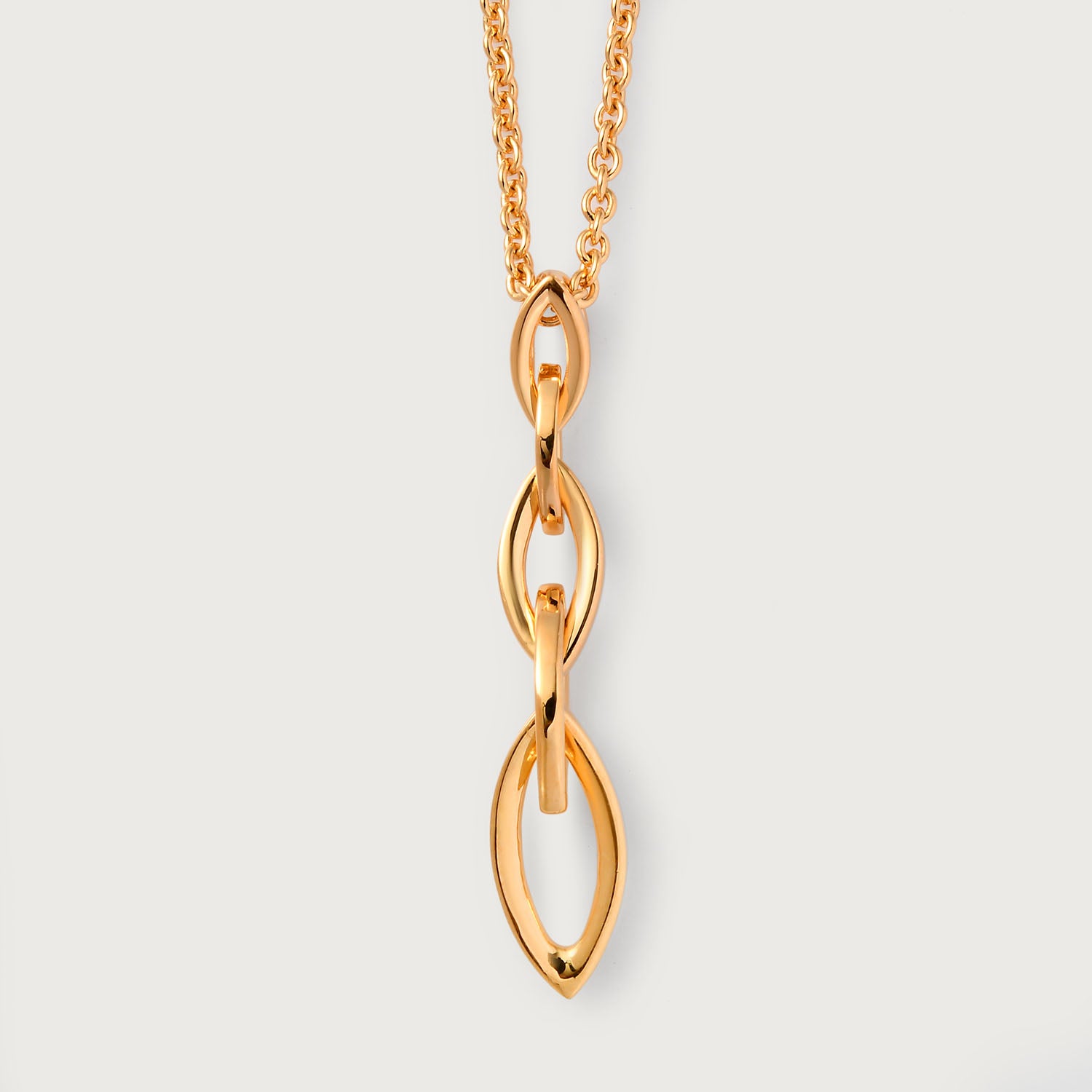 Molto Link Pendant with FREE Chain + Molto Link Drop Earrings