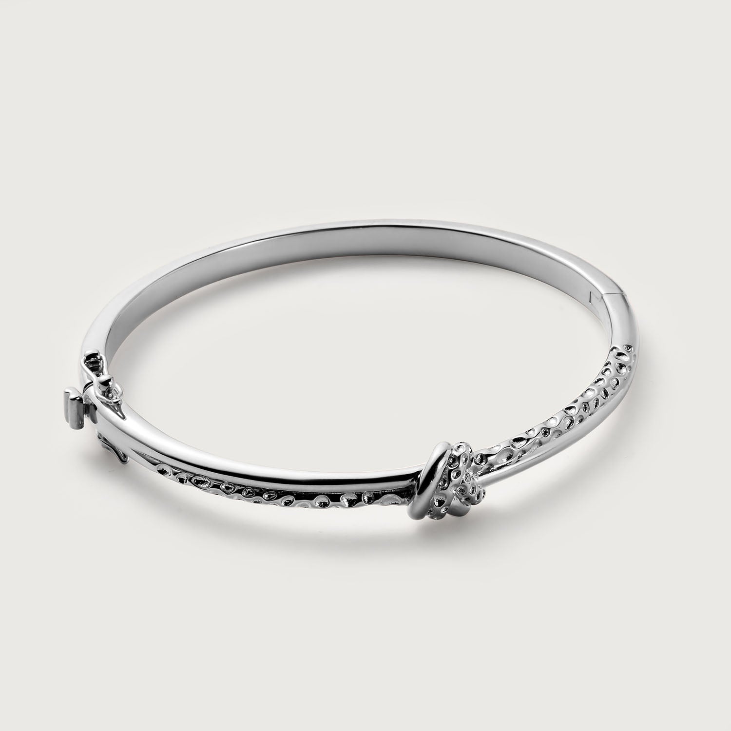 Love Knot Bangle + Love Knot Ring + Love Knot Stud Earrings