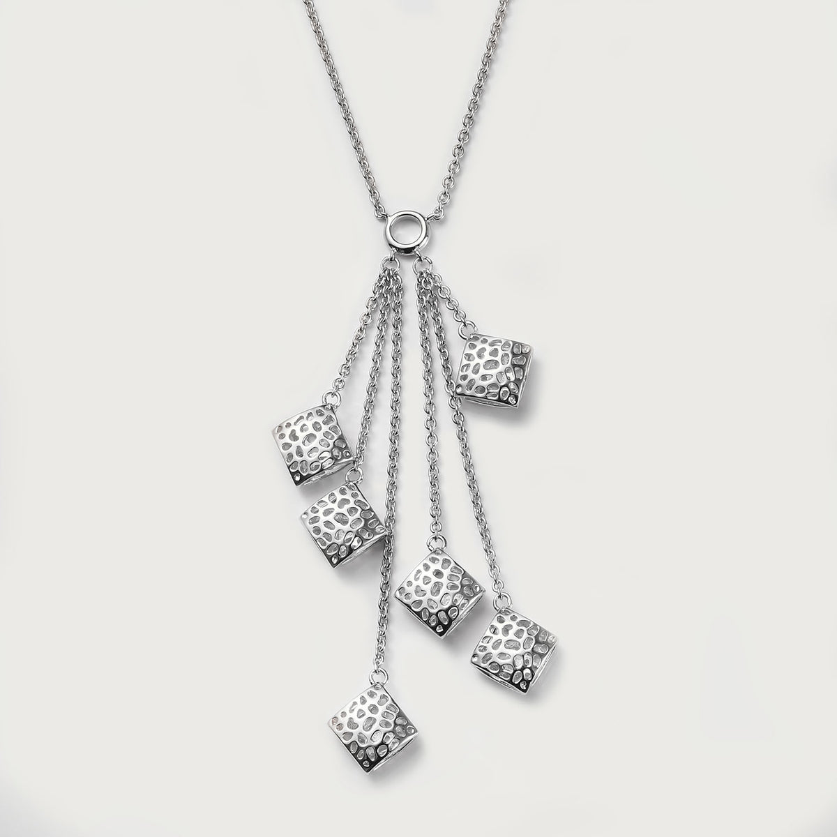 Lattice Pebble Necklace
