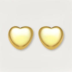 Balloon Heart Stud Earrings