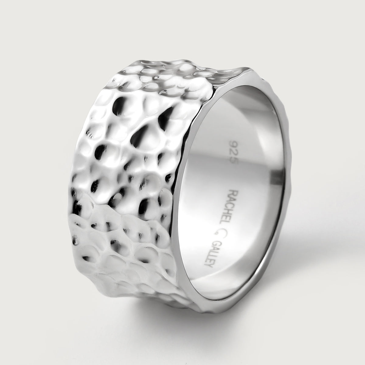 Grecian Hammered Stacking Ring