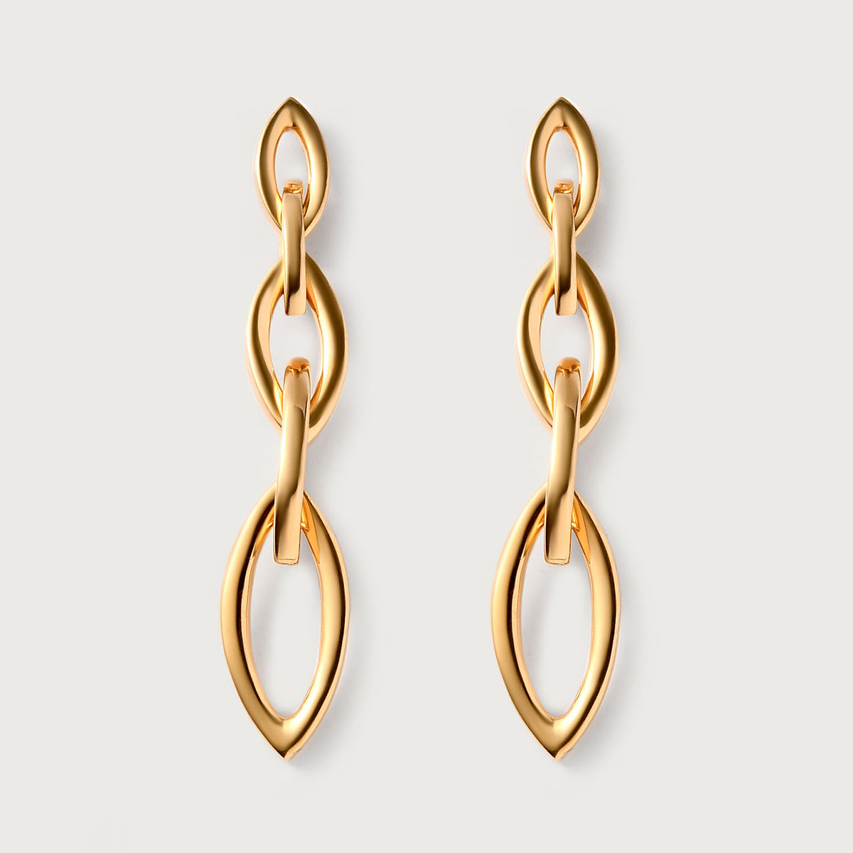 Molto Link Drop Earrings